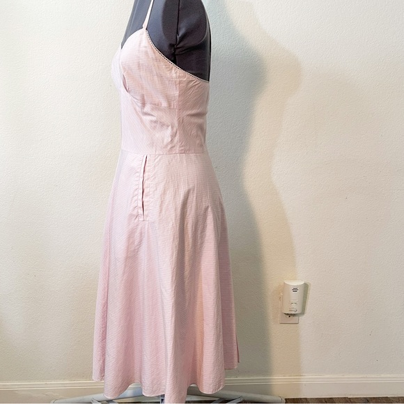 Helen Wang NY Pinstriped Sundress with pockets - Picture 7 of 9